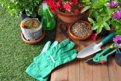 Astuce rangement outils jardin